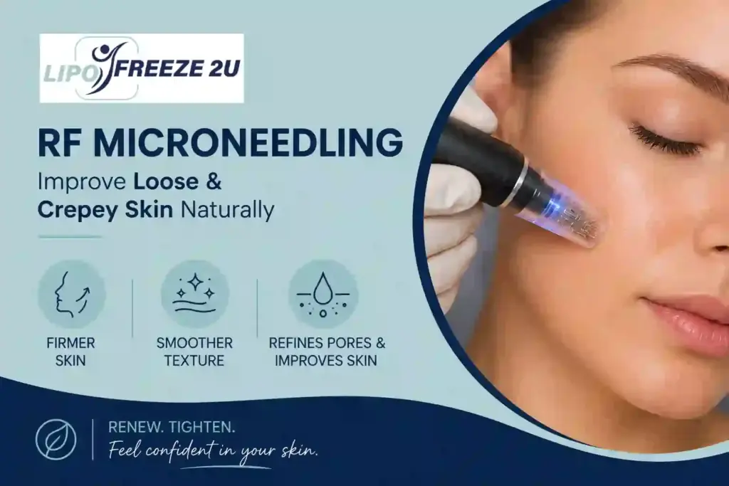 Can RF Microneedling Help Improve Loose and Crepey Skin Chiswick?
